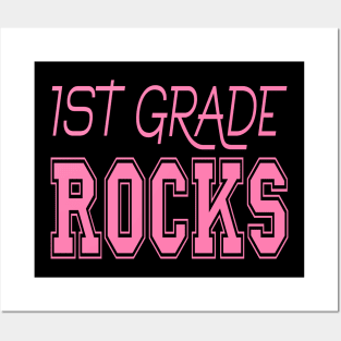 1st Grade Rocks Posters and Art